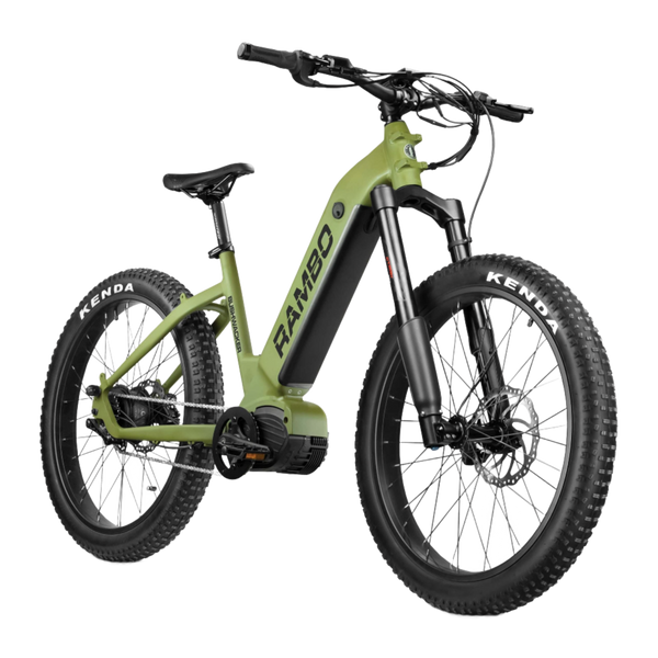 Rambo Bushwacker 2.0 48V/15Ah 750W Fat Tire Step Thru Electric Hunting Bike