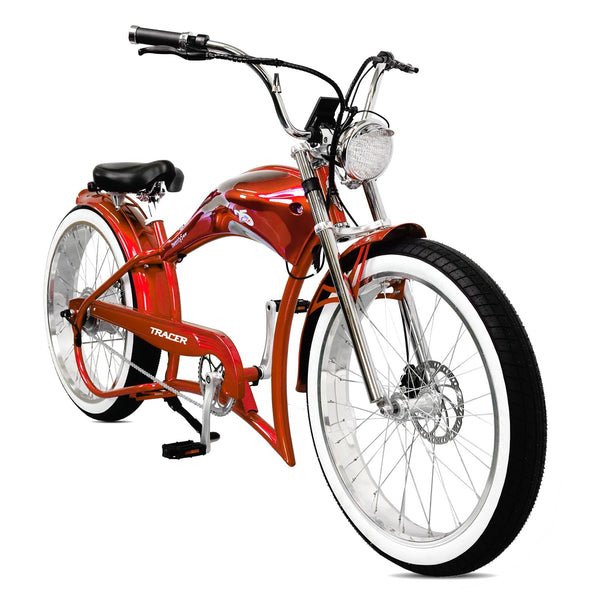 Tracer Twenty5 GT 26" 48V/17.5Ah 500W Chopper Cruiser E-Bikes