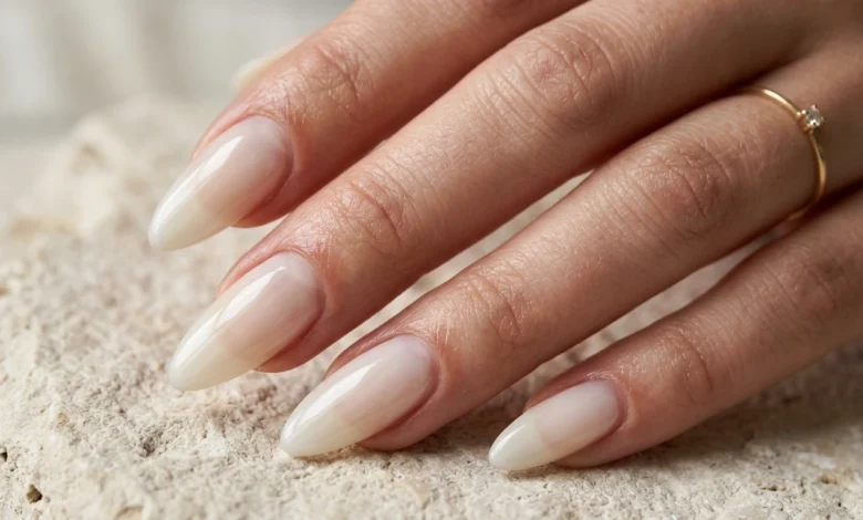 Almond Milk Manicure Summer Trend