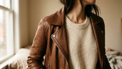 How to Mix Textures in an Outfit