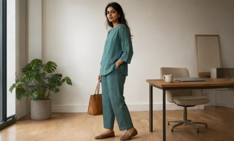 How to Style a Co-ord Set for the Office