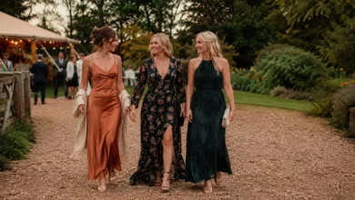 Outdoor Fall Wedding Guest Dresses