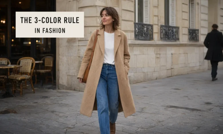 The 3 Color Rule in Fashion