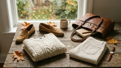 Coastal Grandmother Fall Outfit Ideas