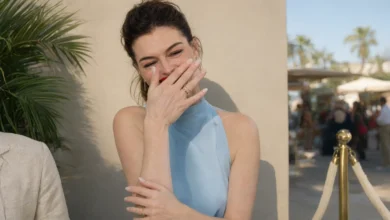 Anne Hathaway's Quiet Coconut Water Nails