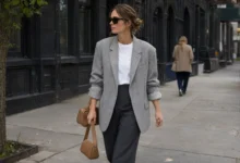 Oversized Blazer Office Outfit