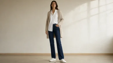 How to Dress a Short Torso With Long Legs