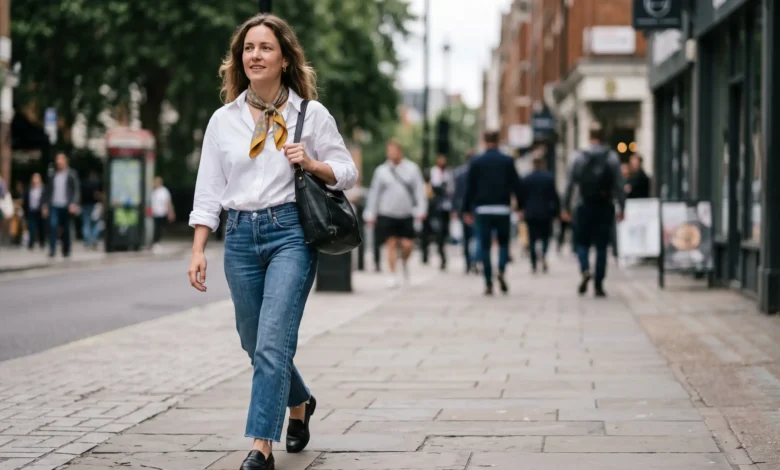How to Style a Silk Scarf